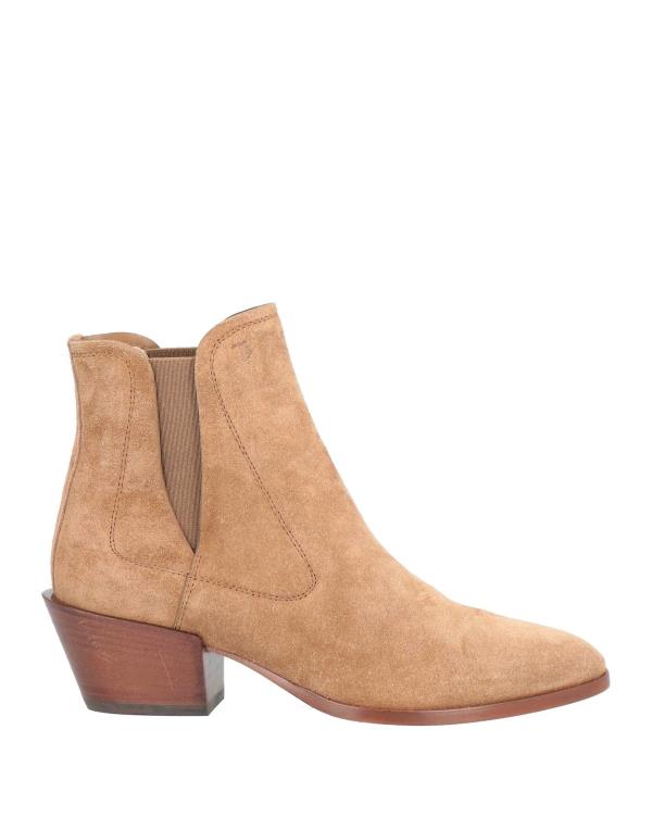 トッズ ブーツ レディース 【送料無料】 トッズ レディース ブーツ・レインブーツ ブーティ シューズ Ankle boot Khaki