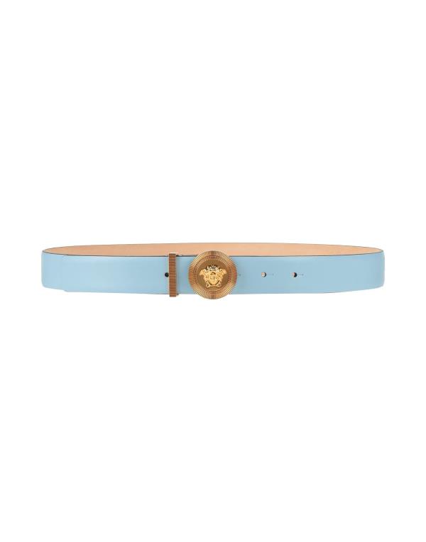 ヴェルサーチ ベルト（レディース） 【送料無料】 ヴェルサーチ レディース ベルト アクセサリー Regular belt Sky blue