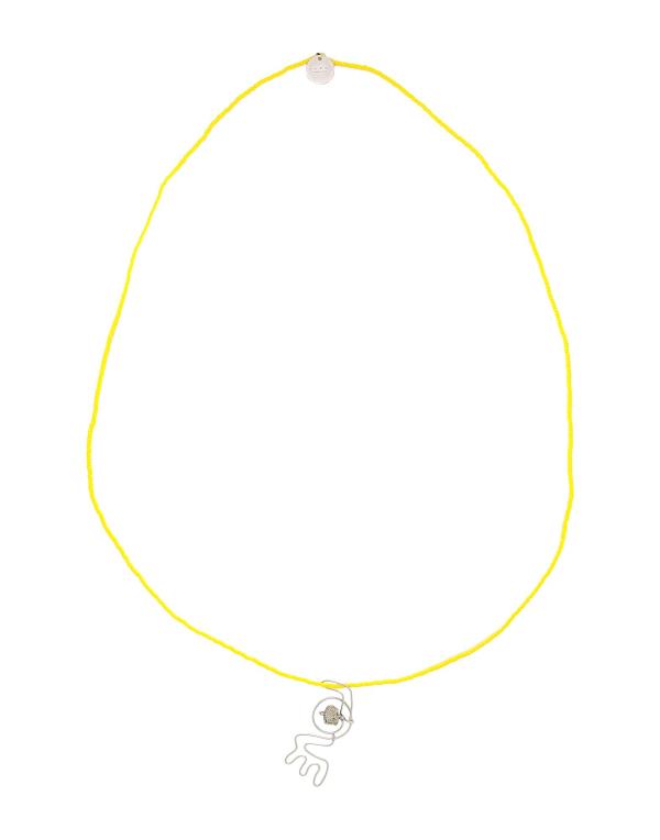 yz }j fB[X lbNXE`[J[Ey_ggbv ANZT[ Necklace Yellow
