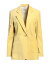 【送料無料】 アリジ レディース ジャケット・ブルゾン ブレザー アウター Blazer Yellow