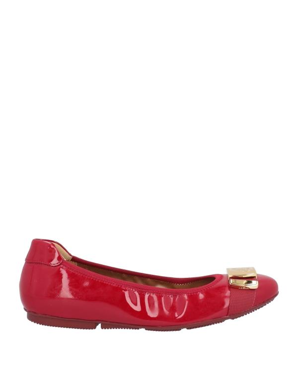 【送料無料】 ホーガン レディース ベルト アクセサリー Ballet flats Red