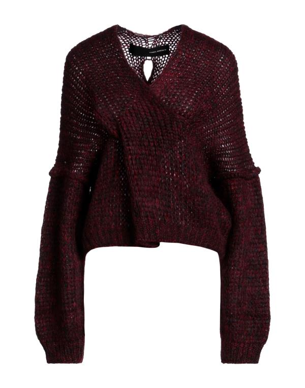 【送料無料】 イザベル・ベネナート レディース ニット・セーター アウター Sweater Burgundy