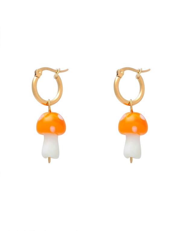【送料無料】 タオレイ レディース ピアス・イヤリング アクセサリー Earrings Orange