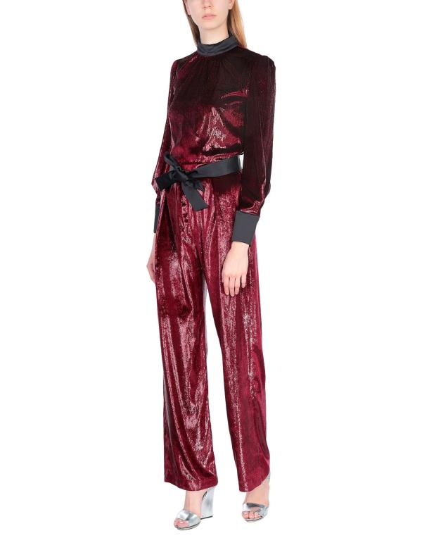 【送料無料】 ジャストカバリ レディース ワンピース トップス Jumpsuit/one piece Burgundy