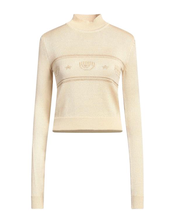 【送料無料】 シアラフェラーニ レディース ニット・セーター アウター Turtleneck Platinum