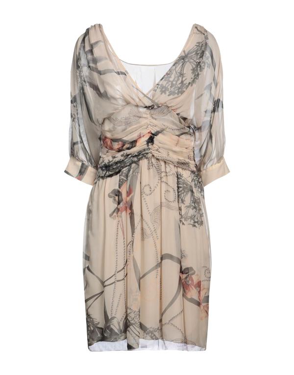 【送料無料】 ブルマリン レディース ワンピース トップス Pleated dress Beige