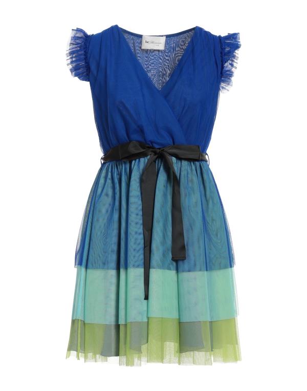 【送料無料】 ビーブルマリン レディース ワンピース トップス Short dress Bright blue