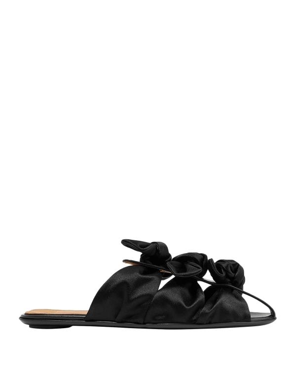 【送料無料】 ザ ロウ レディース サンダル シューズ Mules and clogs Blackのサムネイル