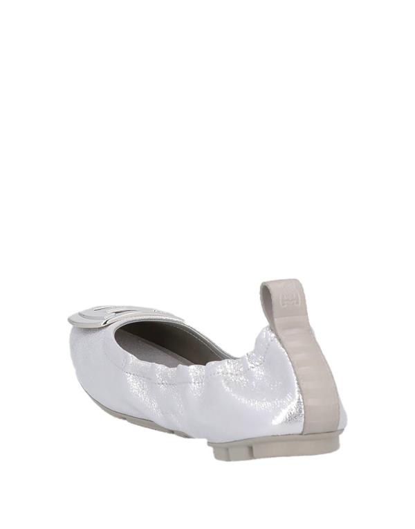 【送料無料】 ホーガン レディース ベルト アクセサリー Ballet flats Silver