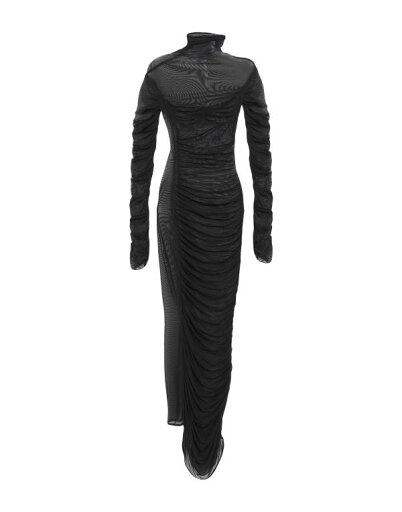 【送料無料】 マグラー レディース ワンピース トップス Long dress Black 【送料無料】 マグラー レディース ワンピース トップス Long dress Black