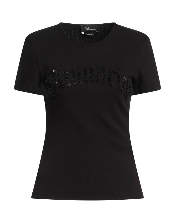 【送料無料】 ブルマリン レディース Tシャツ トップス T-shirt Black