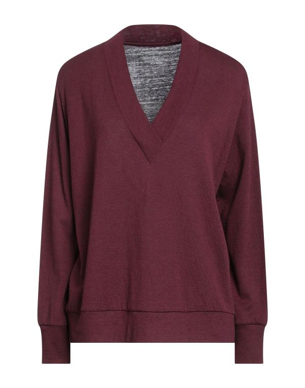 【送料無料】 マジェスティック レディース ニット・セーター アウター Sweater Burgundy