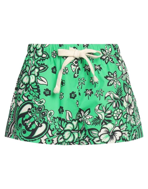 【送料無料】 レッドバレンティノ レディース ハーフパンツ・ショーツ ボトムス Shorts & Bermuda Green