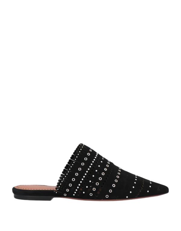 【送料無料】 アライア レディース サンダル シューズ Mules and clogs Blackのサムネイル