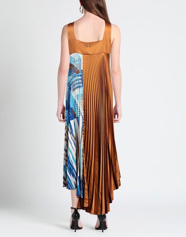 【送料無料】 マニラグレース レディース ワンピース トップス Long dress Brown