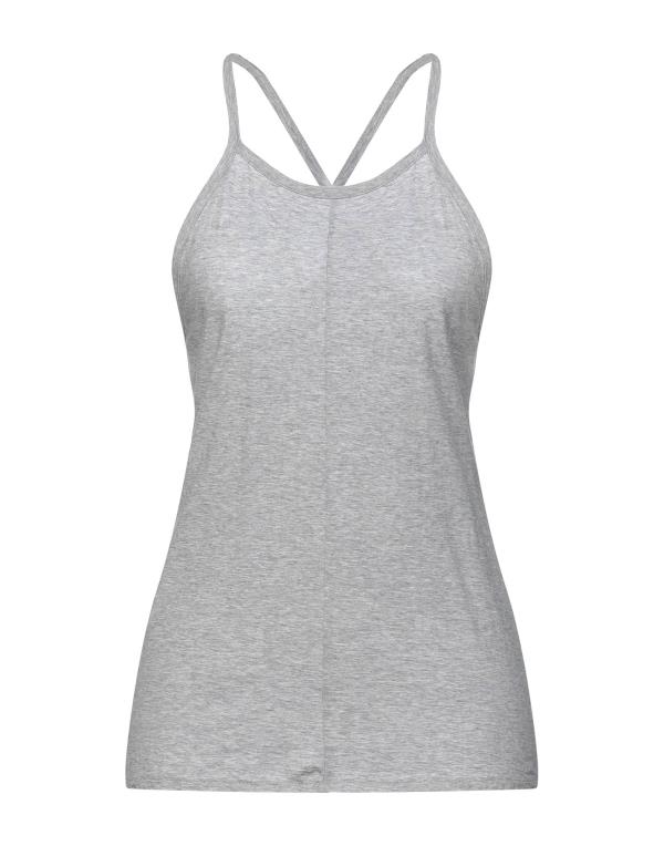 【送料無料】 メルシー レディース タンクトップ トップス Tank top Light grey