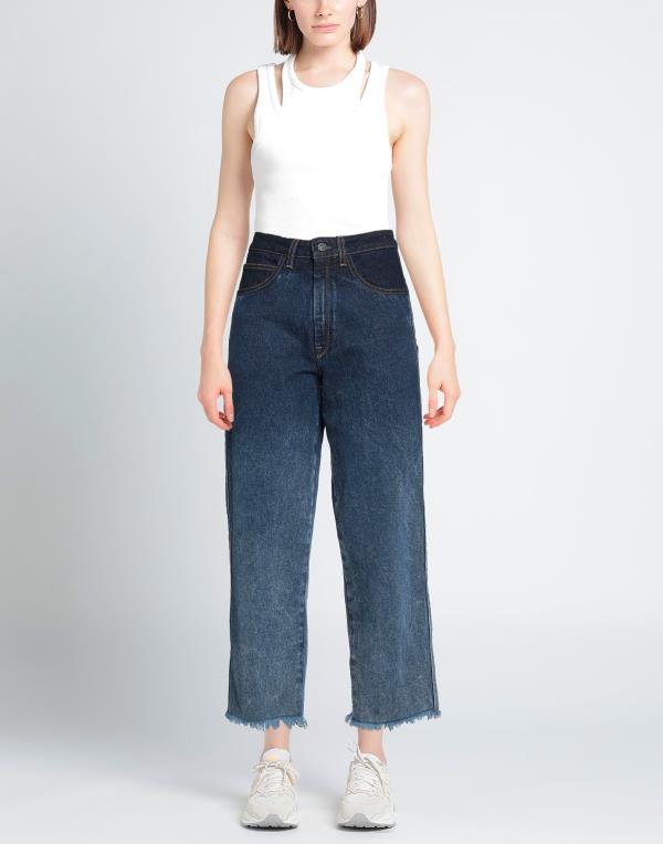 【送料無料】 グリフォーニ レディース デニムパンツ ジーンズ ボトムス Denim pants Blue