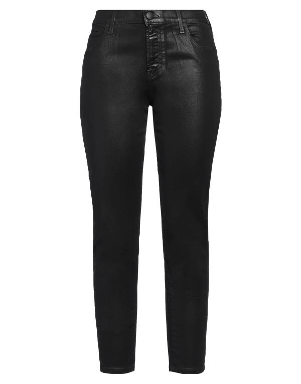 【送料無料】 ヤコブ コーエン レディース デニムパンツ ジーンズ ボトムス Denim pants Black