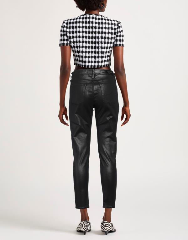 【送料無料】 ヤコブ コーエン レディース デニムパンツ ジーンズ ボトムス Denim pants Black