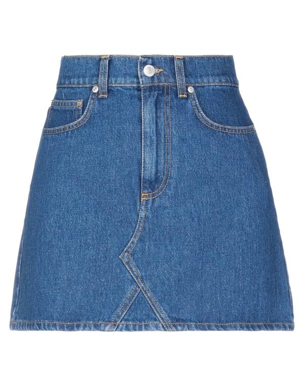 【送料無料】 シアラフェラーニ レディース スカート ボトムス Denim skirt Blue