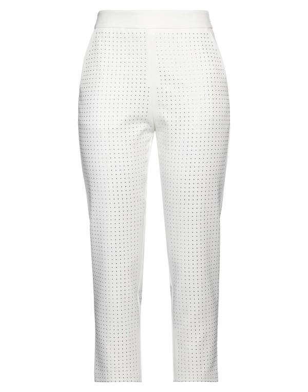 【送料無料】 クリスチーナエフェ レディース カジュアルパンツ ボトムス Casual pants White