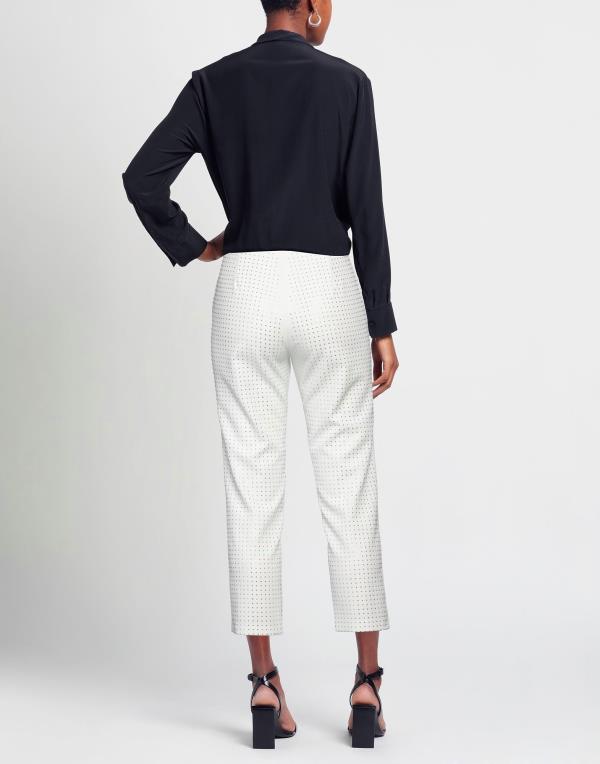 【送料無料】 クリスチーナエフェ レディース カジュアルパンツ ボトムス Casual pants White