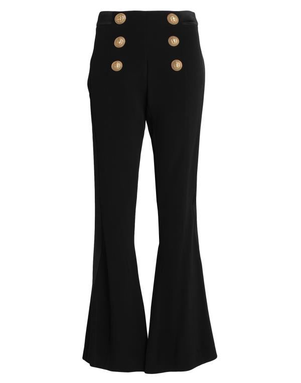 【送料無料】 バルマン レディース カジュアルパンツ ボトムス Casual pants Black