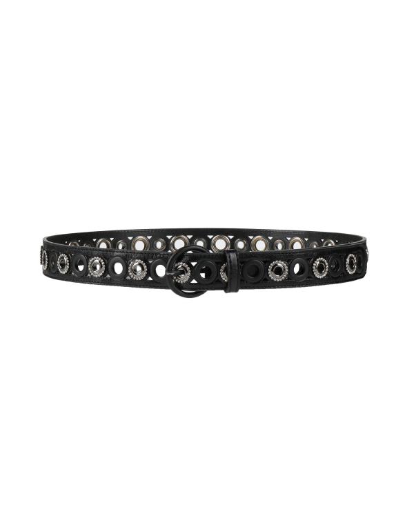 【送料無料】 サンドロ レディース ベルト アクセサリー Regular belt Black