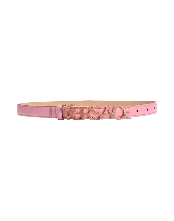【送料無料】 ヴェルサーチ レディース ベルト アクセサリー Thin belt Pink