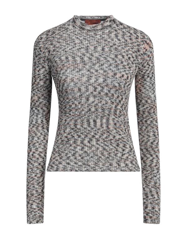 【送料無料】 ミッソーニ レディース ニット・セーター アウター Cashmere blend Steel grey