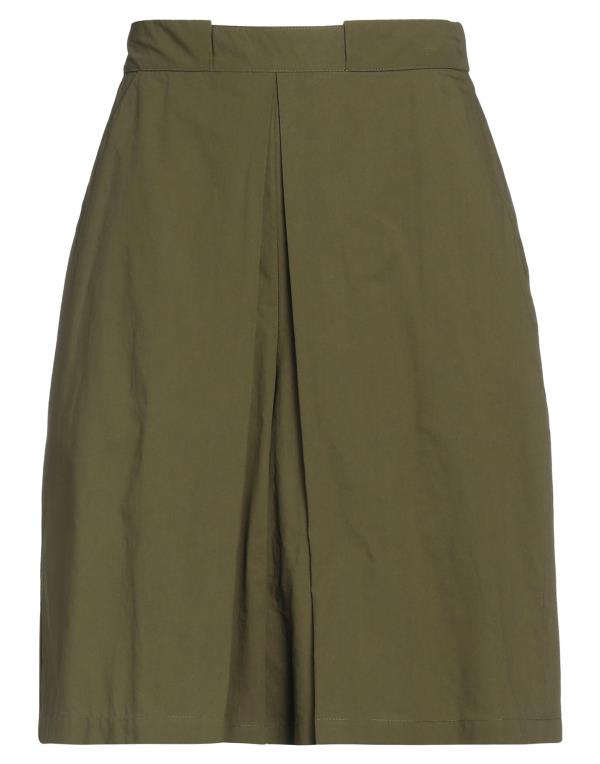 【送料無料】 フェデーリ レディース ハーフパンツ・ショーツ ボトムス Shorts & Bermuda Military green