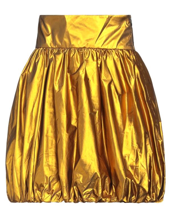 【送料無料】 アレッシアサンティ レディース スカート ボトムス Mini skirt Gold