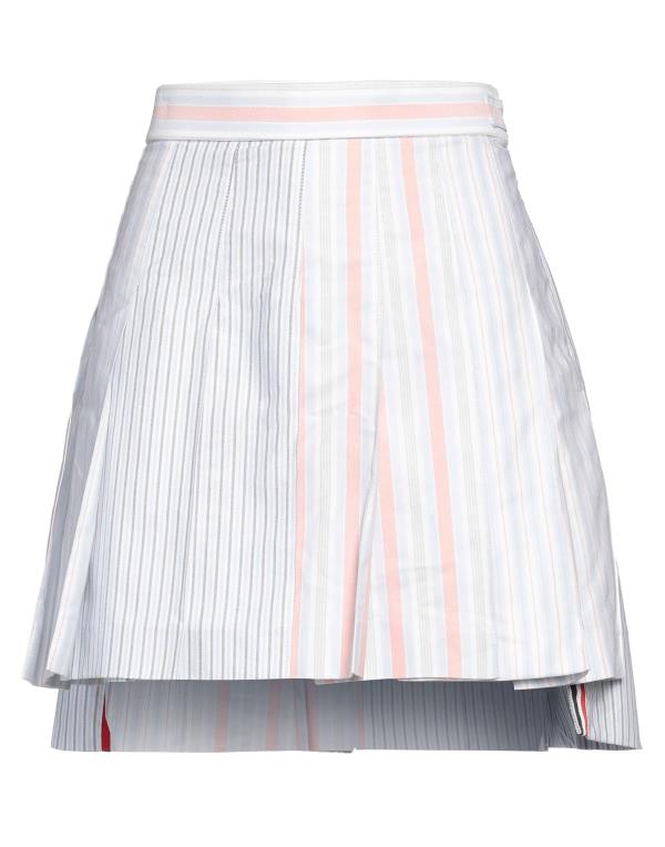 【送料無料】 トムブラウン レディース スカート ボトムス Mini skirt White