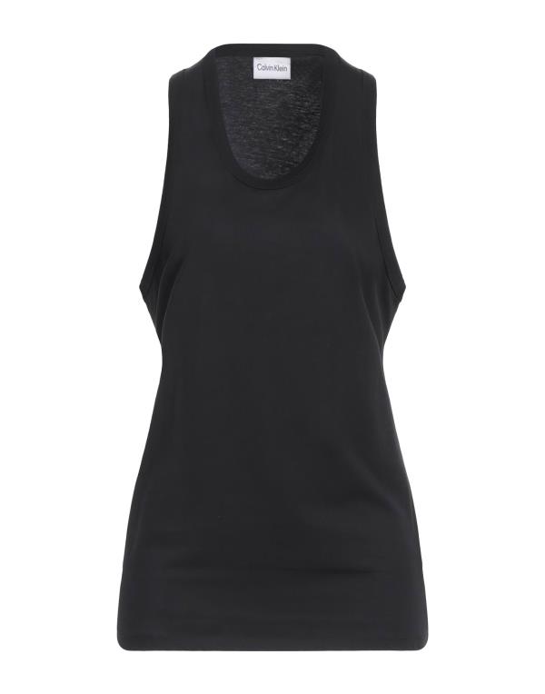 【送料無料】 カルバンクライン レディース タンクトップ トップス Tank top Black