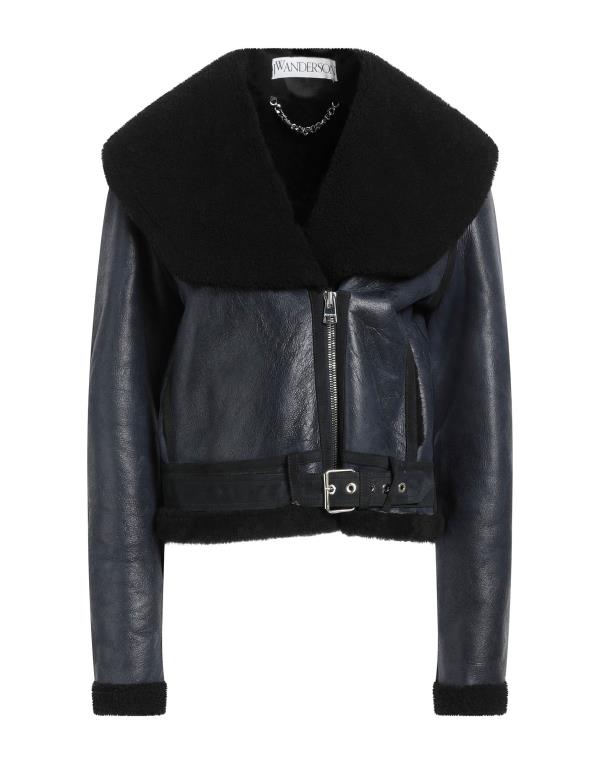 【送料無料】 J.W.アンダーソン レディース ジャケット・ブルゾン アウター Biker jacket Midnight blueのサムネイル