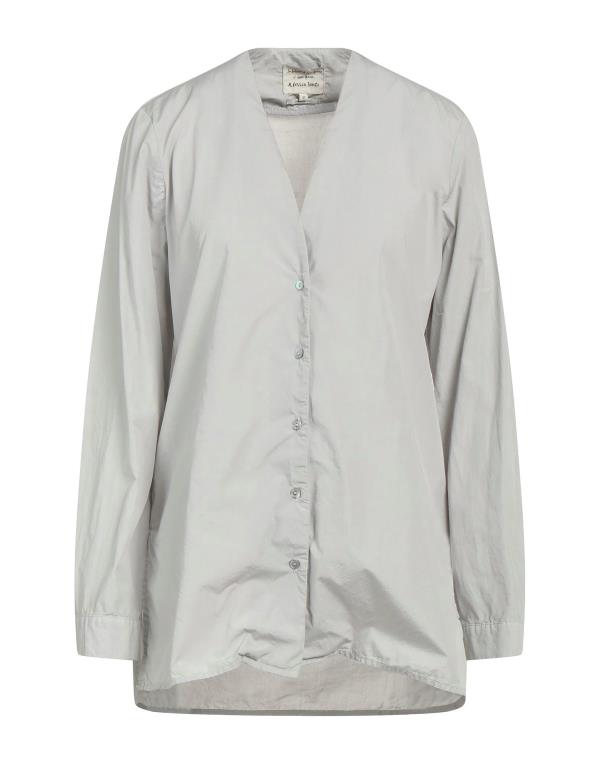 【送料無料】 アレッシアサンティ レディース シャツ トップス Solid color shirts & blouses Light grey
