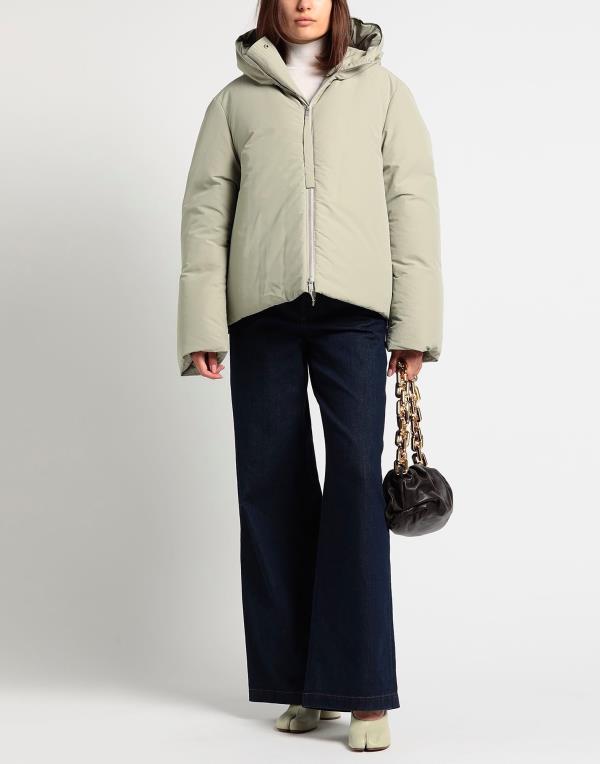 【送料無料】 ジル・サンダー レディース ジャケット・ブルゾン アウター Shell jacket Sage green
