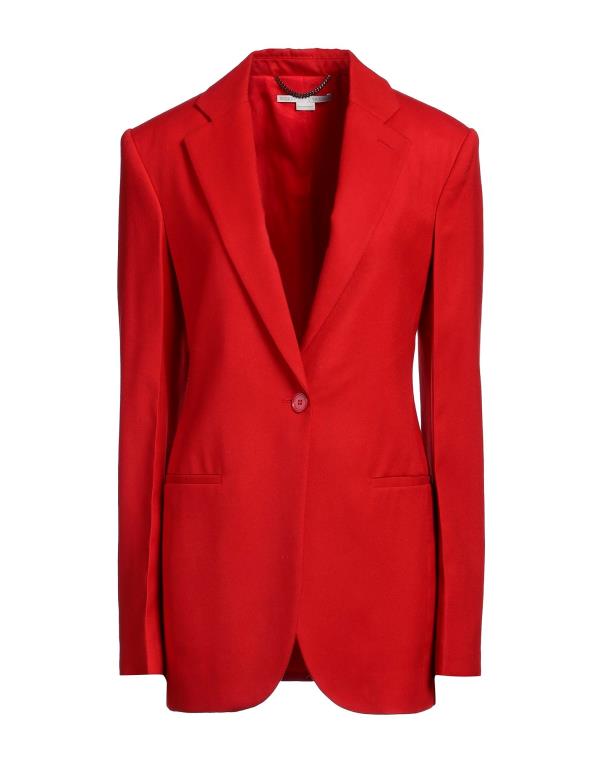 【送料無料】 ステラマッカートニー レディース ジャケット・ブルゾン ブレザー アウター Blazer Tomato red