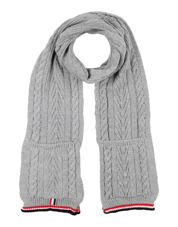 【送料無料】 トムブラウン レディース マフラー・ストール・スカーフ アクセサリー Scarves and foulards Grey
