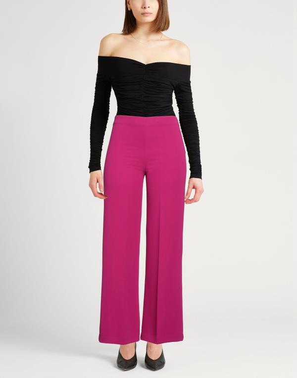【送料無料】 ユッカ レディース カジュアルパンツ ボトムス Casual pants Magenta