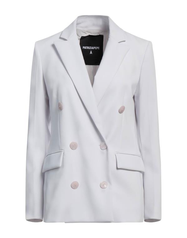 【送料無料】 パトリツィア ペペ レディース ジャケット・ブルゾン ブレザー アウター Blazer Light grey