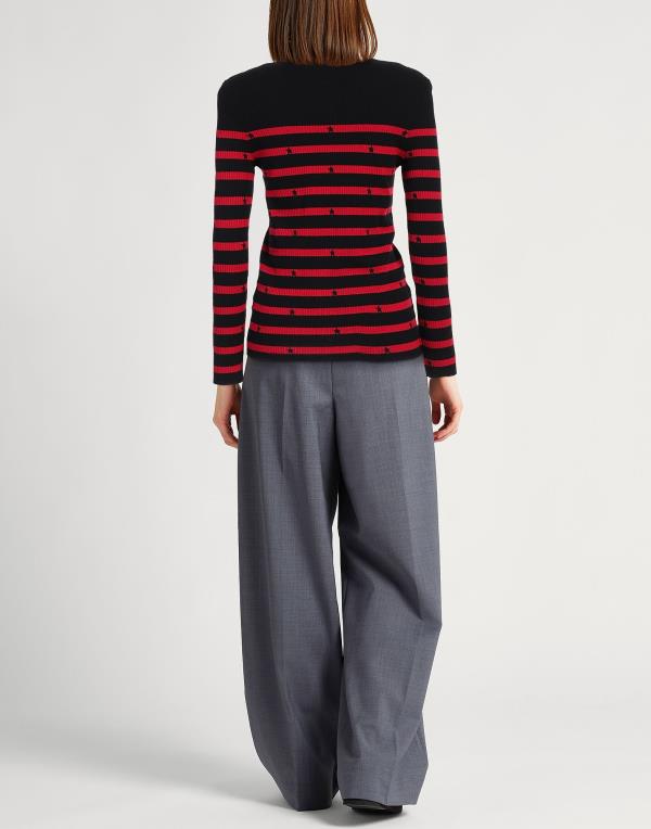【送料無料】 レッドバレンティノ レディース ニット・セーター アウター Sweater Black