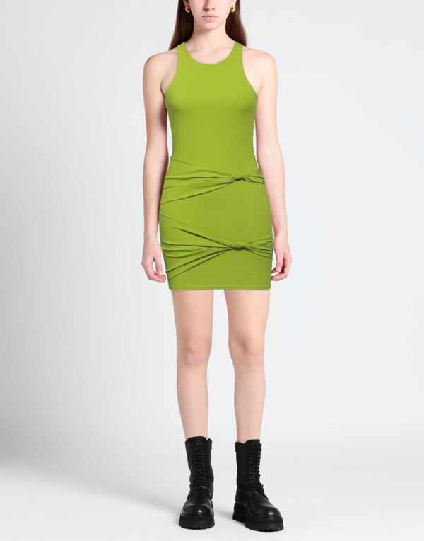 【送料無料】 パトリツィア ペペ レディース ワンピース トップス Short dress Acid green