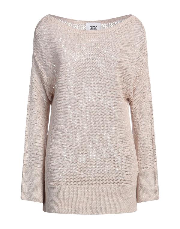 【送料無料】 アルファス テューディオ レディース ニット・セーター アウター Sweater Beige
