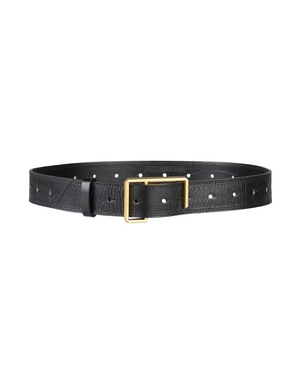 【送料無料】 ザディグ エ ヴォルテール レディース ベルト アクセサリー Regular belt Black