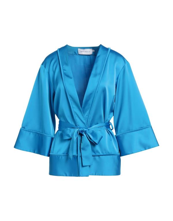 【送料無料】 シモーナ コルセリーニ レディース ジャケット・ブルゾン アウター Jacket Azure