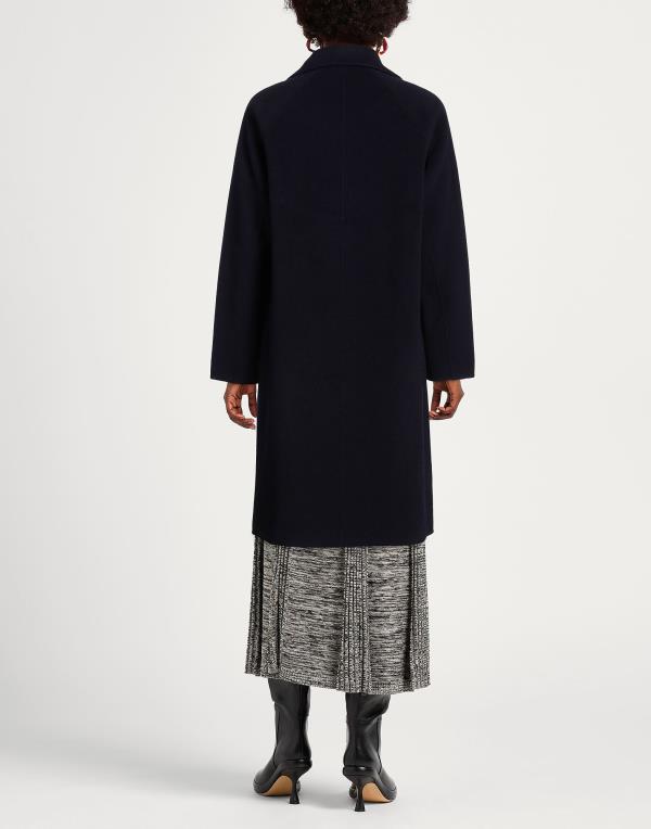 【送料無料】 エマアンドガイア レディース コート アウター Coat Midnight blue