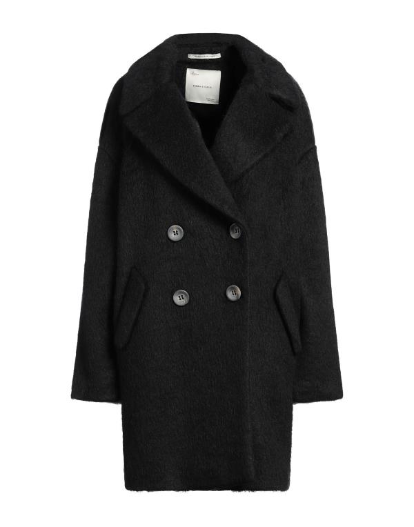 【送料無料】 エマアンドガイア レディース コート アウター Coat Black