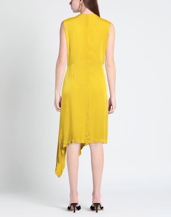 【送料無料】 アレッシアサンティ レディース ワンピース トップス Midi dress Mustard