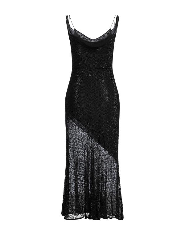 【送料無料】 ミッソーニ レディース ワンピース トップス Long dress Black